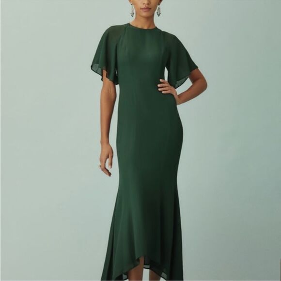 Reformation Carletta Dress Forest - Picture 10 of 10